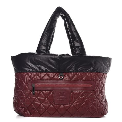 chanel cocoon nylon tote|Chanel Cocoon Tote .